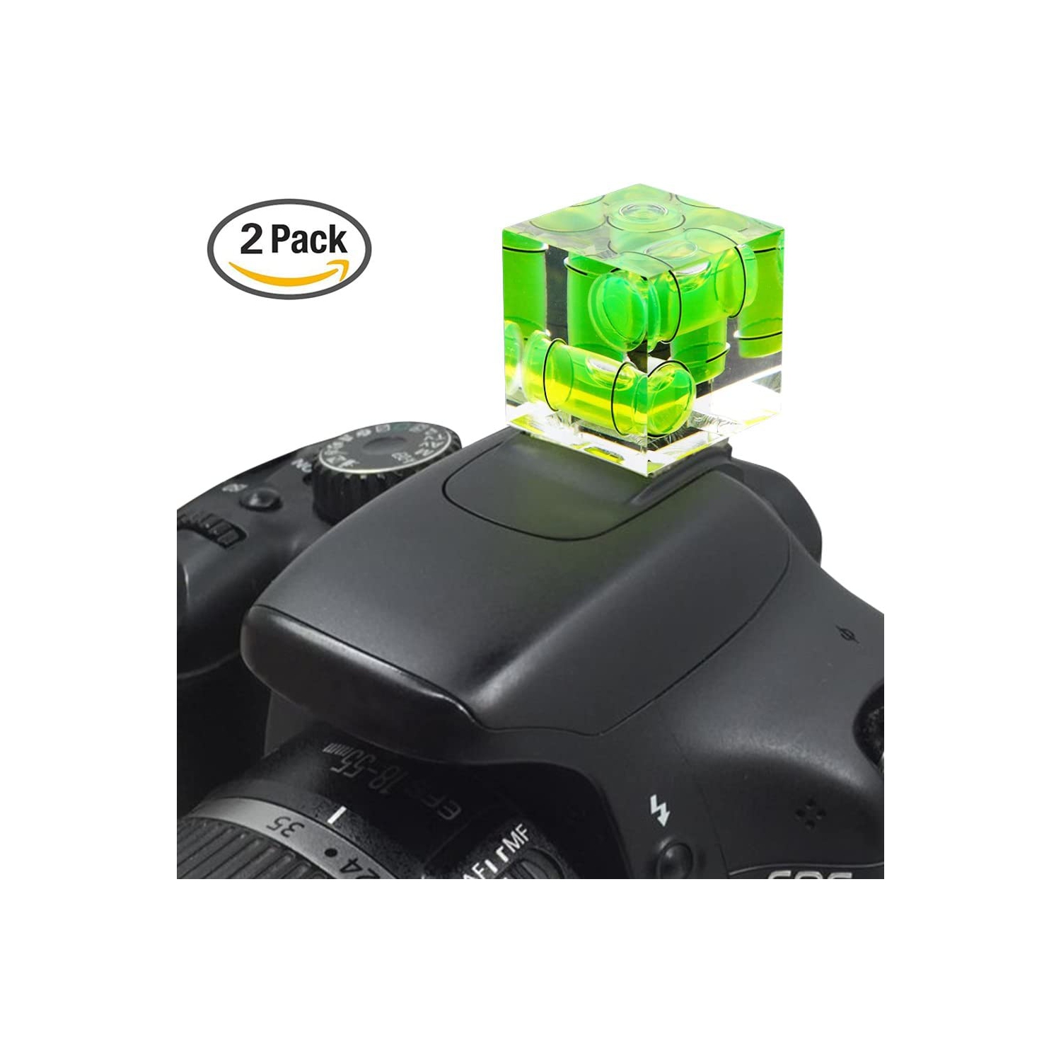 Triple 3 Axis Hot Shoe Bubble Spirit Level for Canon Nikon Pentax DSLR Camera