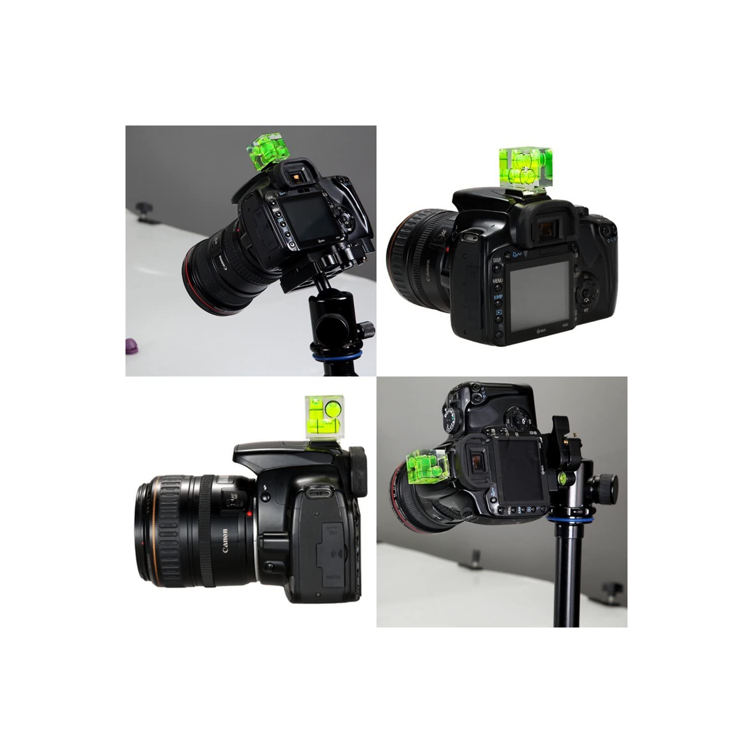 Triple 3 Axis Hot Shoe Bubble Spirit Level for Canon Nikon Pentax DSLR Camera