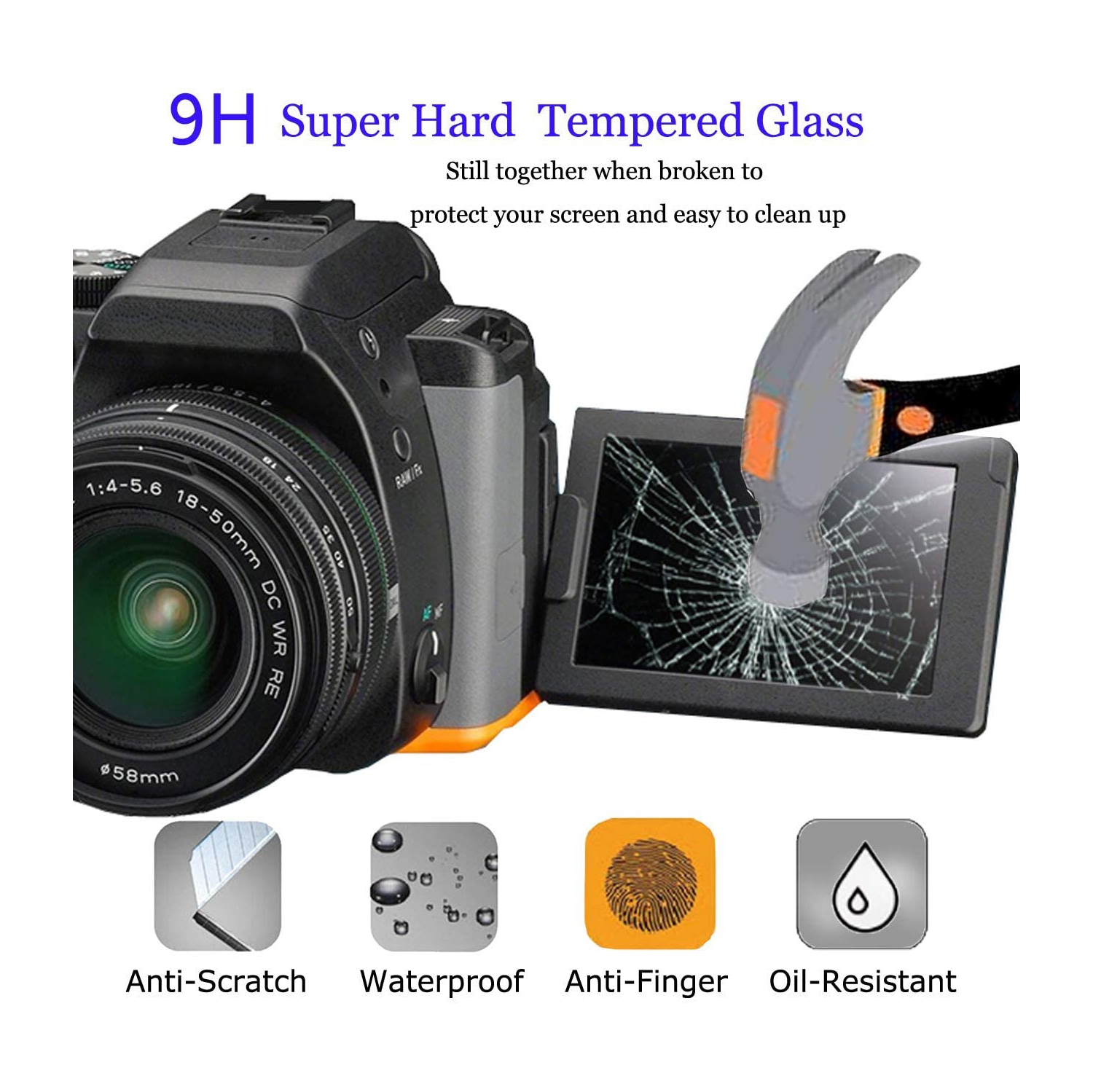 Compatible avec le protecteur d’écran ACL et SUPÉRIEUR pour l’appareil photo Z9 Z 9 de Nikon, protecteur rigide en verre trempé antirayure pour Hot