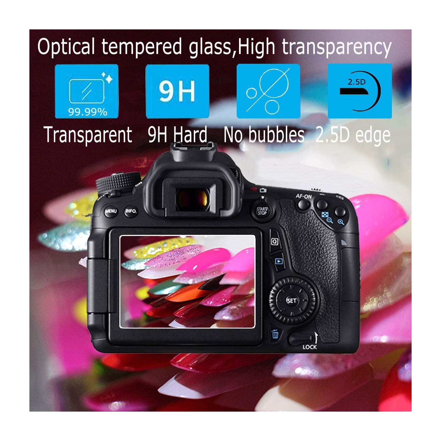 Compatible avec le protecteur d’écran ACL et SUPÉRIEUR pour l’appareil photo Z9 Z 9 de Nikon, protecteur rigide en verre trempé antirayure pour Hot