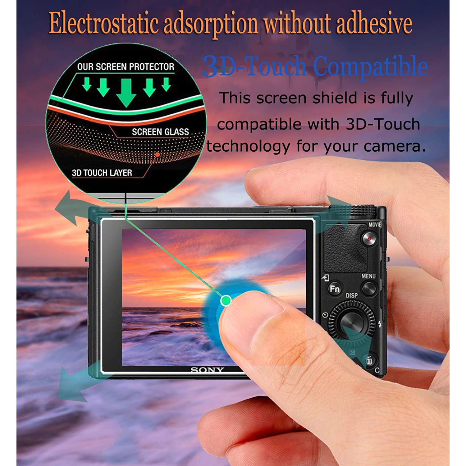 Compatible avec le protecteur d’écran ACL et SUPÉRIEUR pour l’appareil photo Z9 Z 9 de Nikon, protecteur rigide en verre trempé antirayure pour Hot