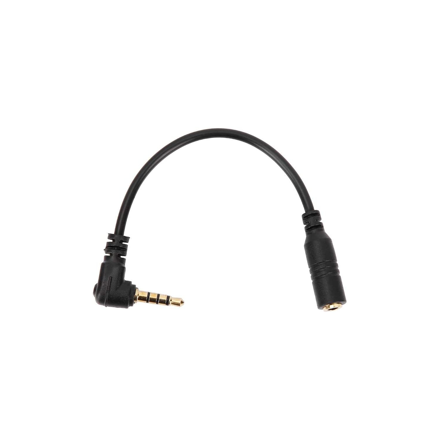 Câble adaptateur micro TRS à 4 TRRS 3 pôles, câble adaptateur 3,5 mm pour écouteurs, câble adaptateur TRS à TRRS vers câble de conversion TRS vers