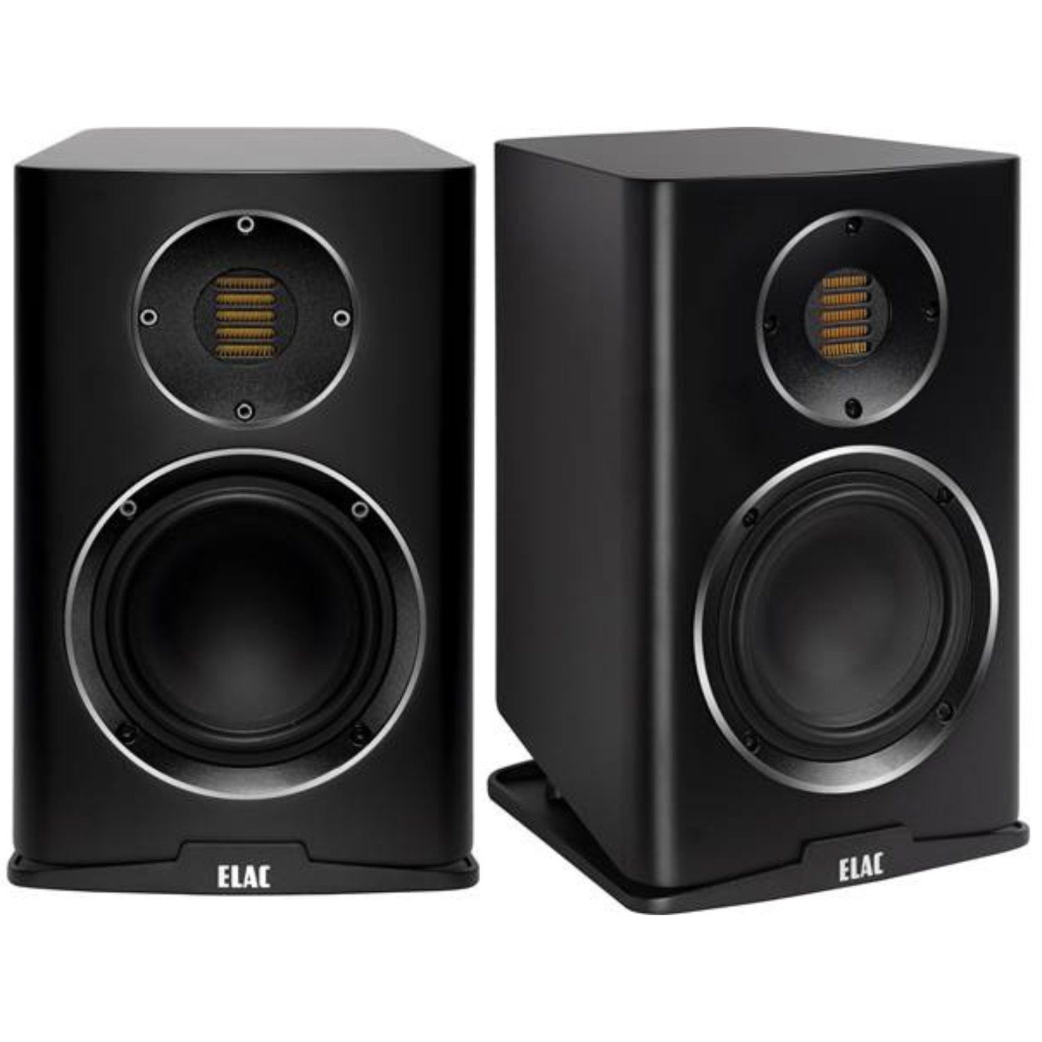 ELAC Carina BS243.4-SB Bookshelf Speakers (Pair)