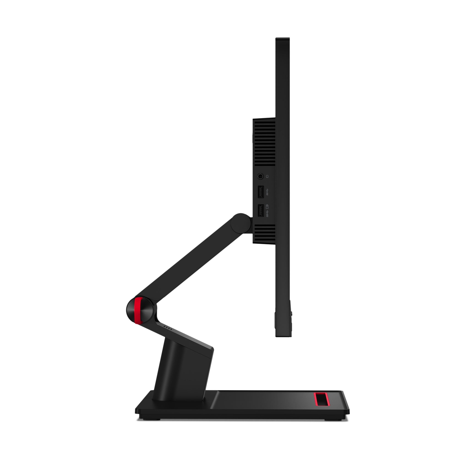 Lenovo 23.8" FHD 60Hz Touchscreen IPS LCD Monitor - Raven Black