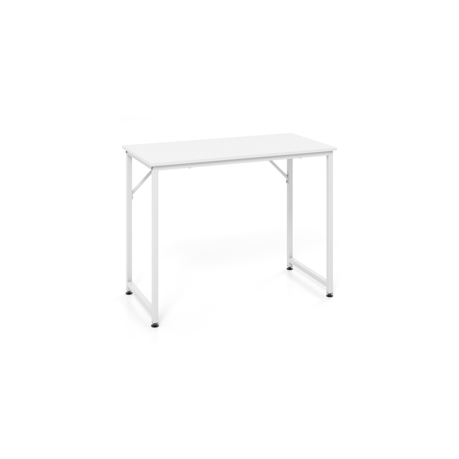 L-Shaped Computer Desk and Writing Workstation for Home Office Corner Setup