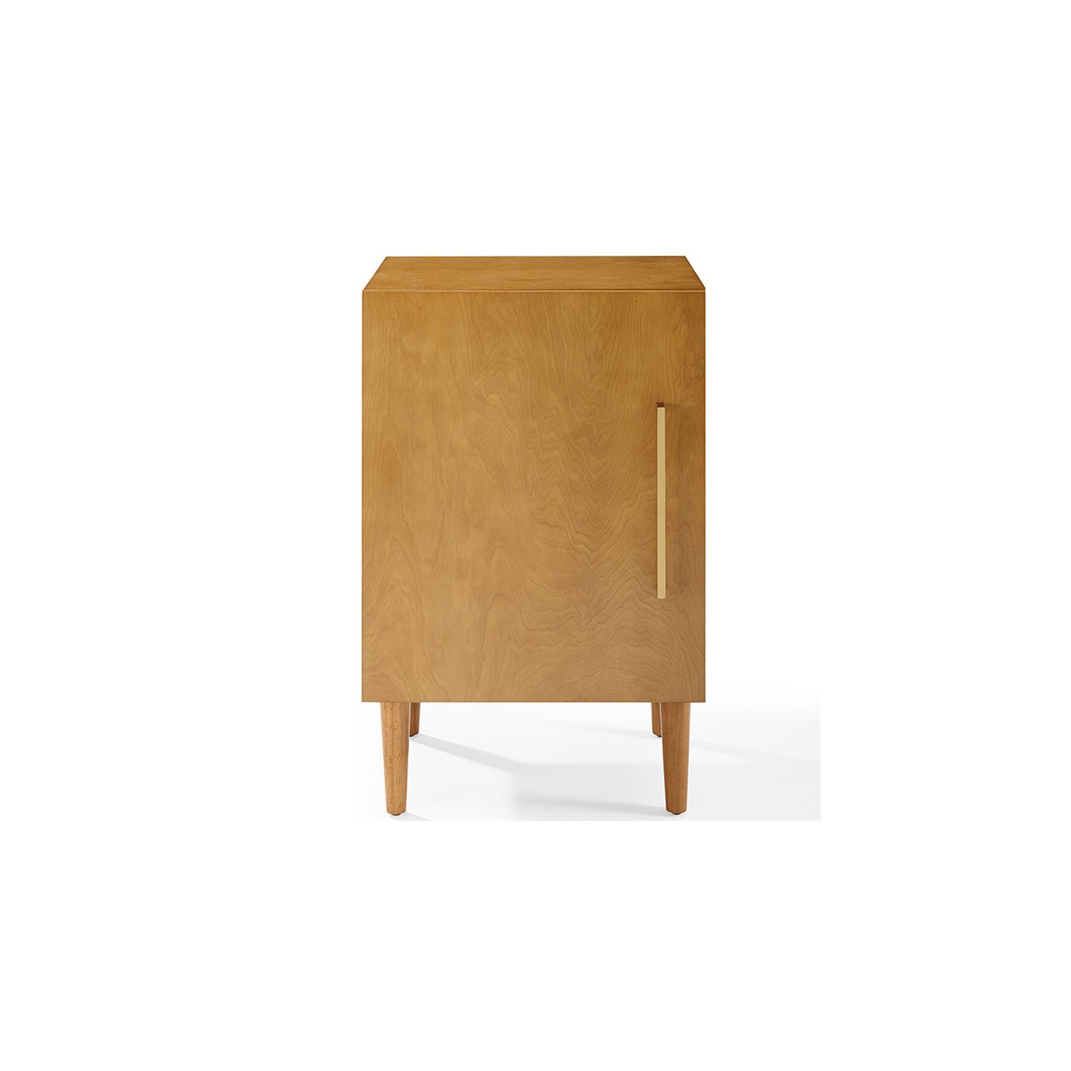 Crosley Everett Record Player Stand in Acorn