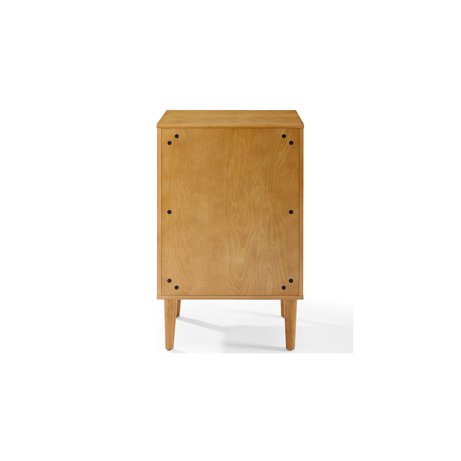 Crosley Everett Record Player Stand in Acorn