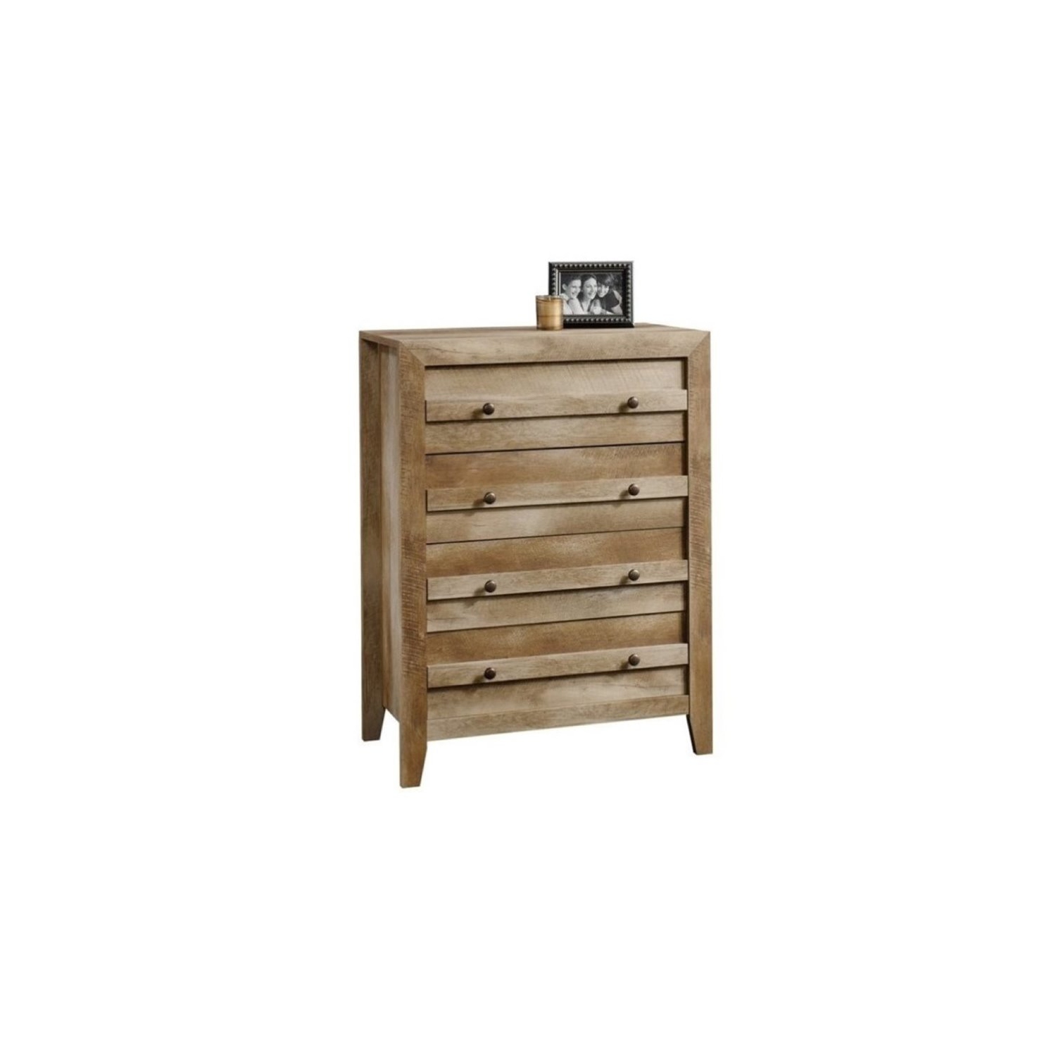 Bowery Hill 4 Drawer Chest in Craftsman Oak