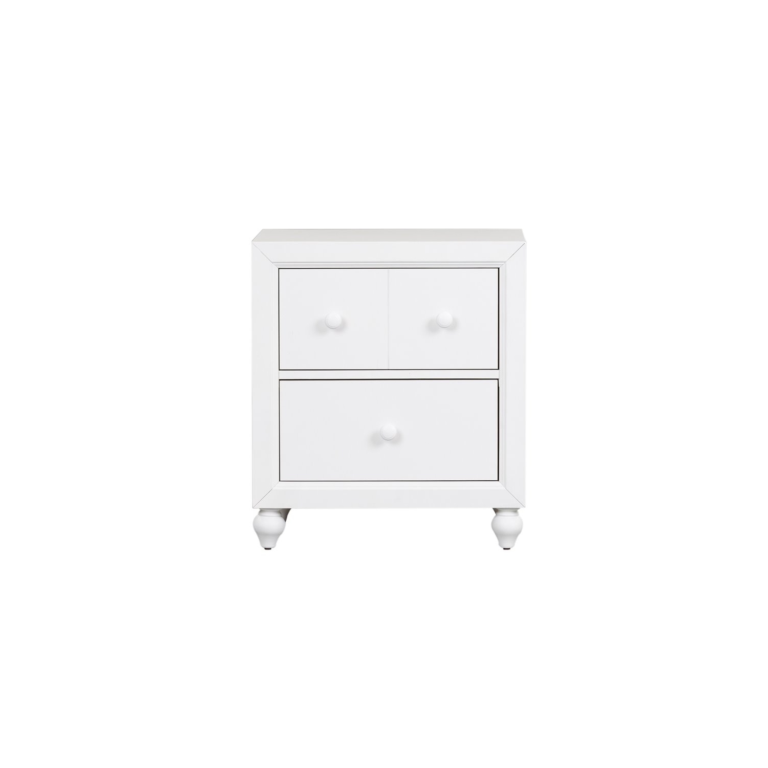 Cottage View White Night Stand