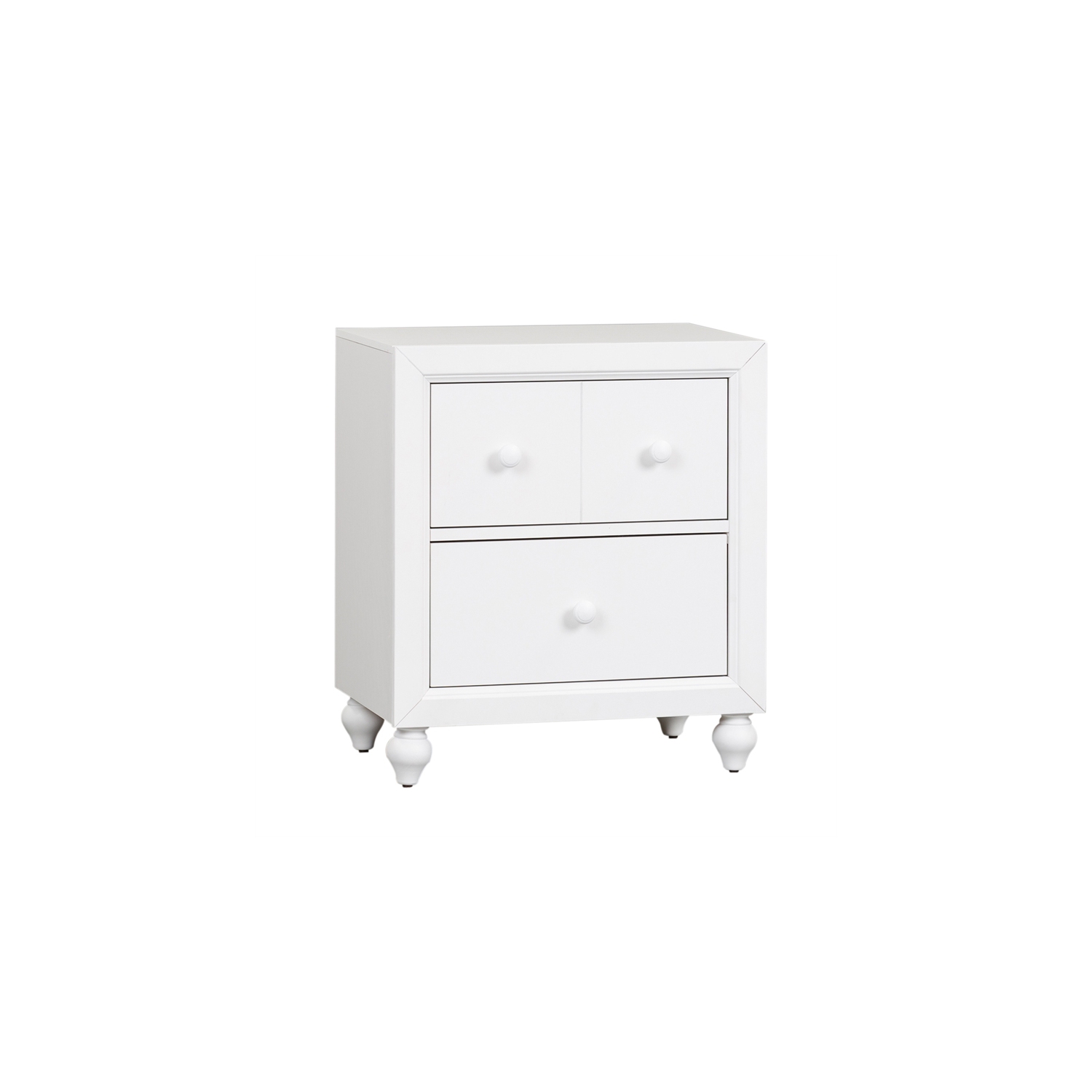 Cottage View White Night Stand