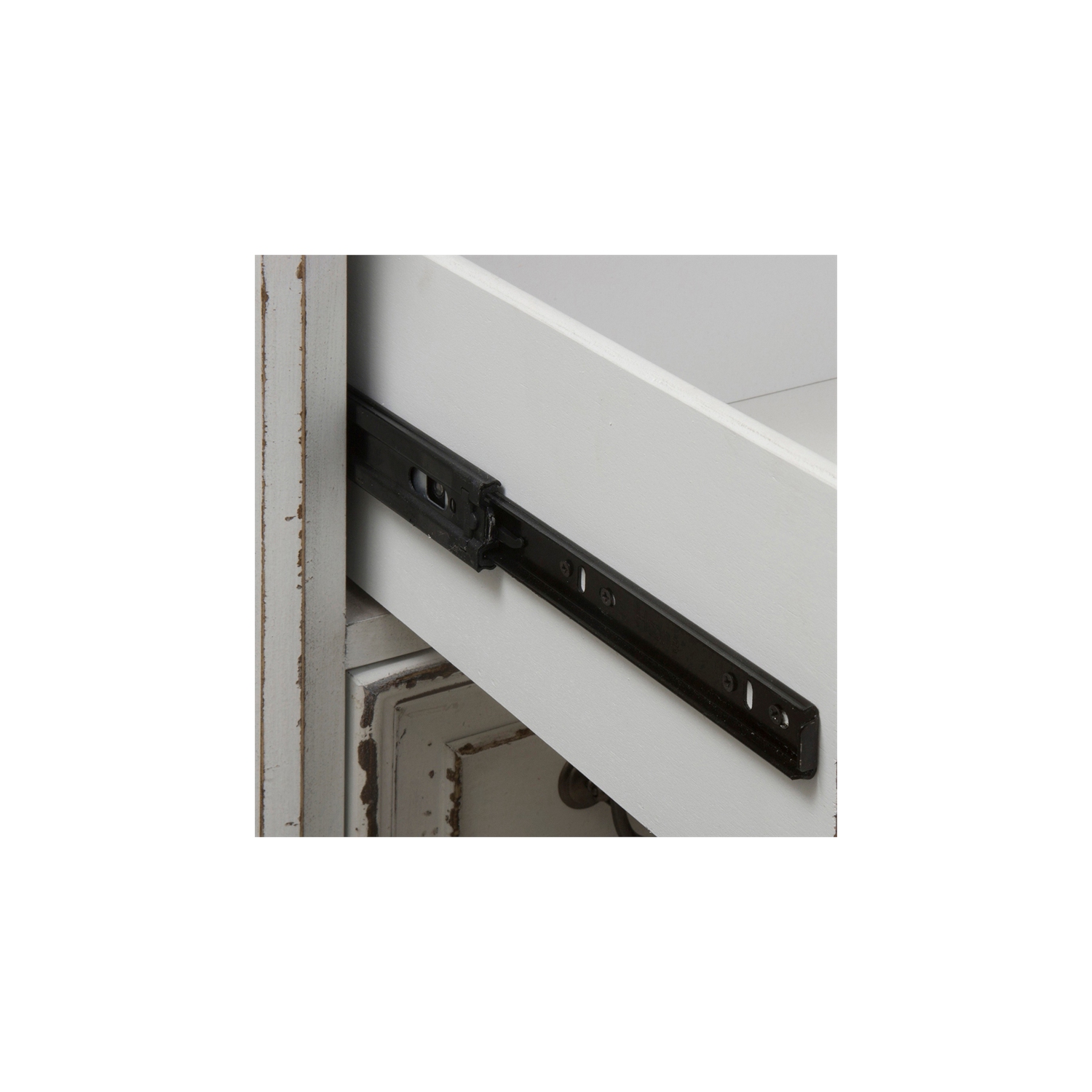 Magnolia Manor White Leg Night Stand