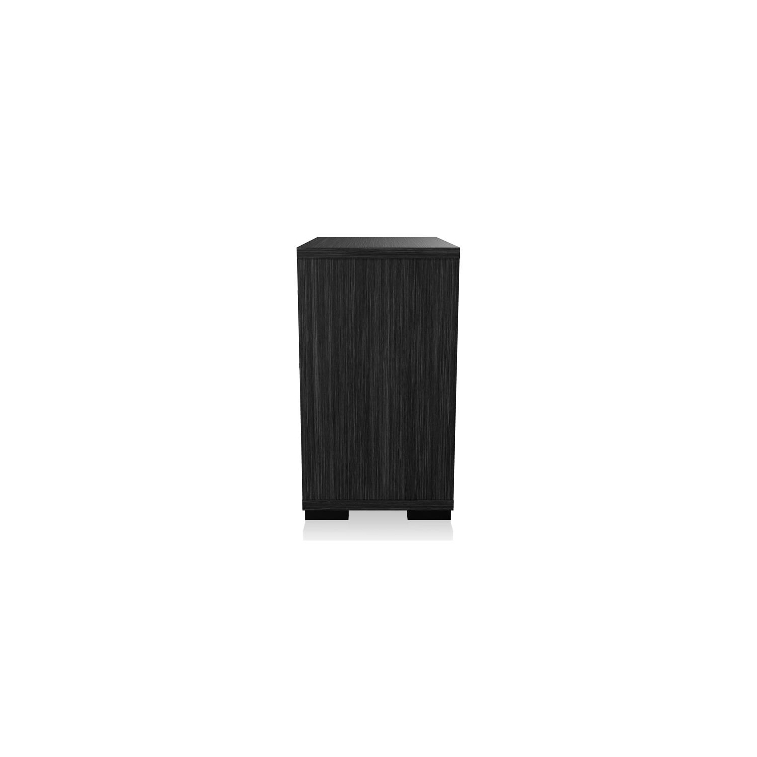 Furniture of America Henly Contemporary Wood 3-Drawer Nightstand in Warm Gray