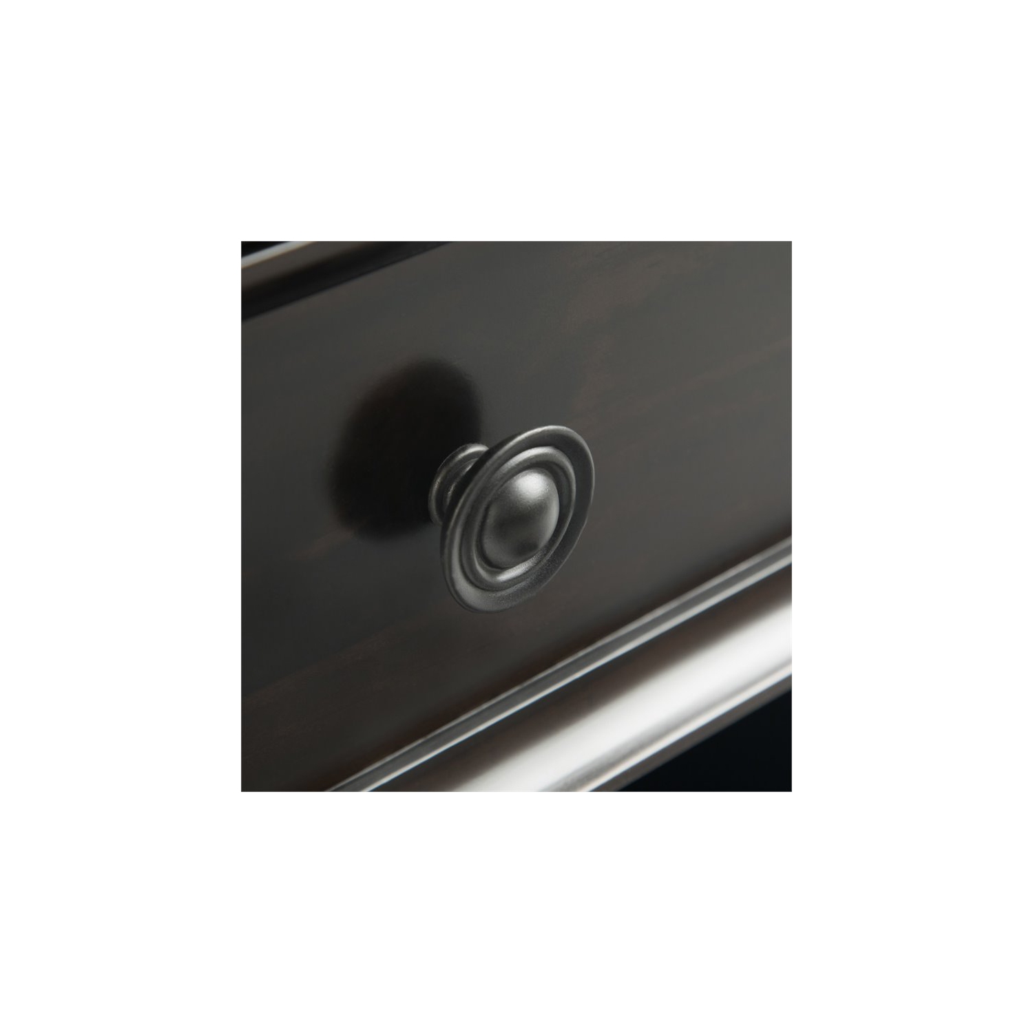 Simpli Home Amherst Wood 24" Transitional Bedside Nightstand Table in Hickory Brown