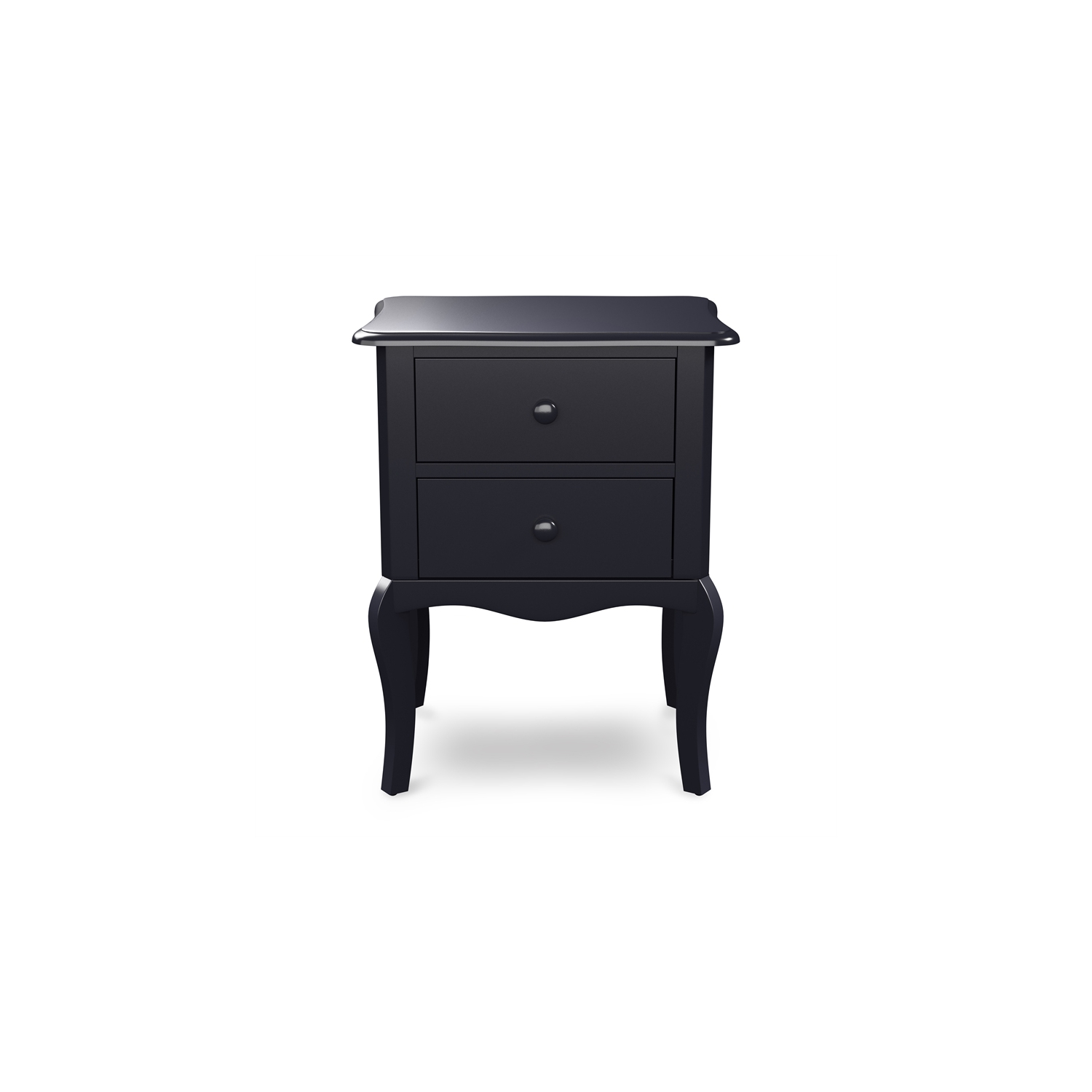 Furniture of America Torrez Traditional Wood 2-Drawer Nightstand in Blue