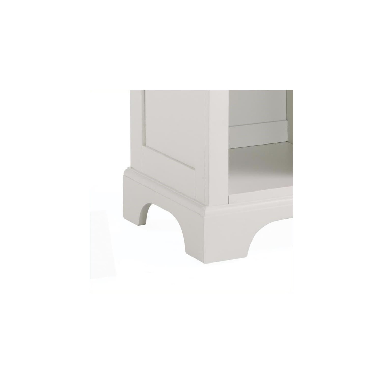 Bowery Hill 1 Drawer Nightstand in Off White