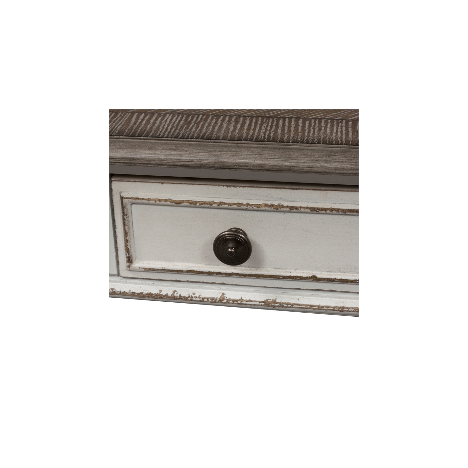 Table basse rectangulaire Magnolia Manor blanc