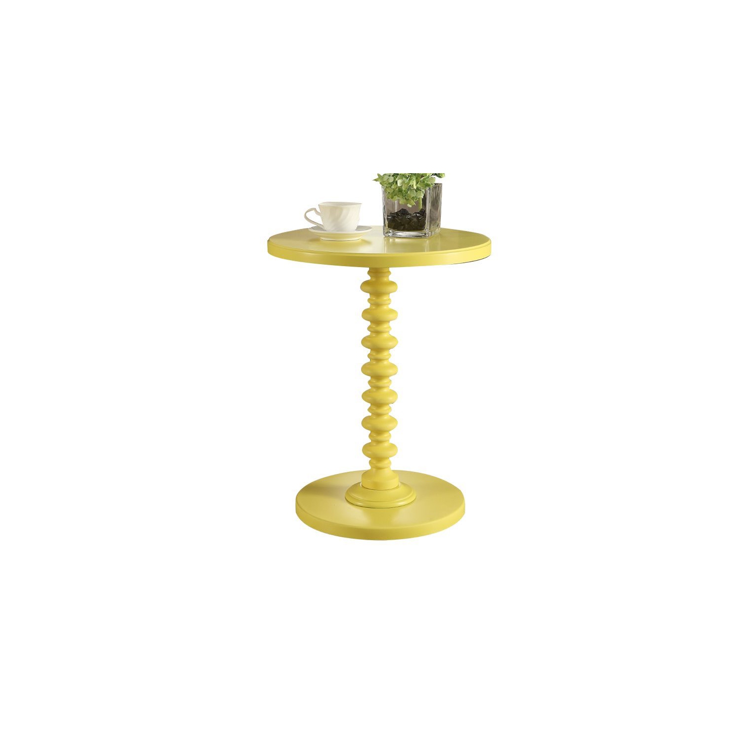 ACME Acton End Table in Yellow