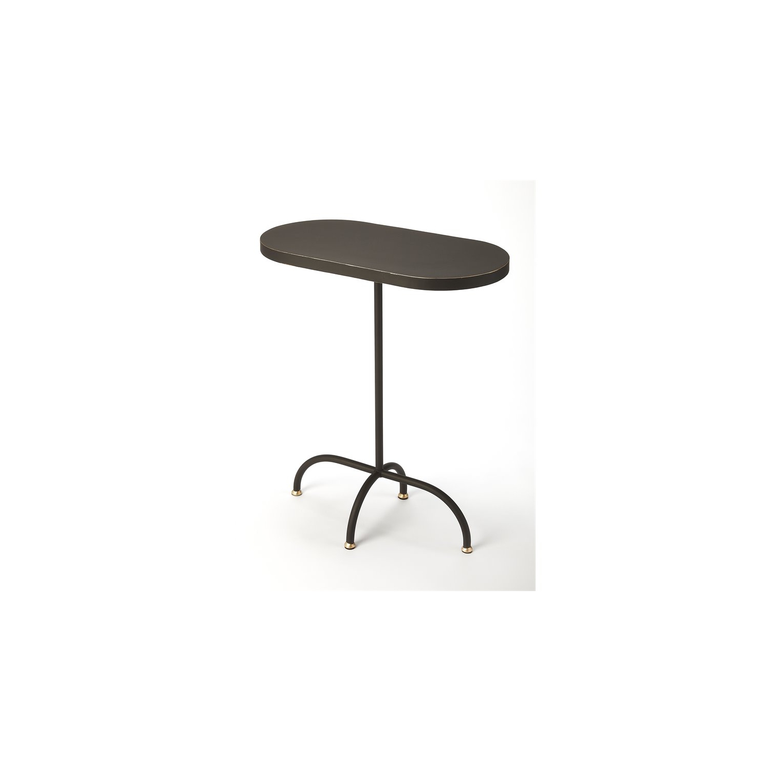 Butler Specialty Cleo End Table in Black Gold