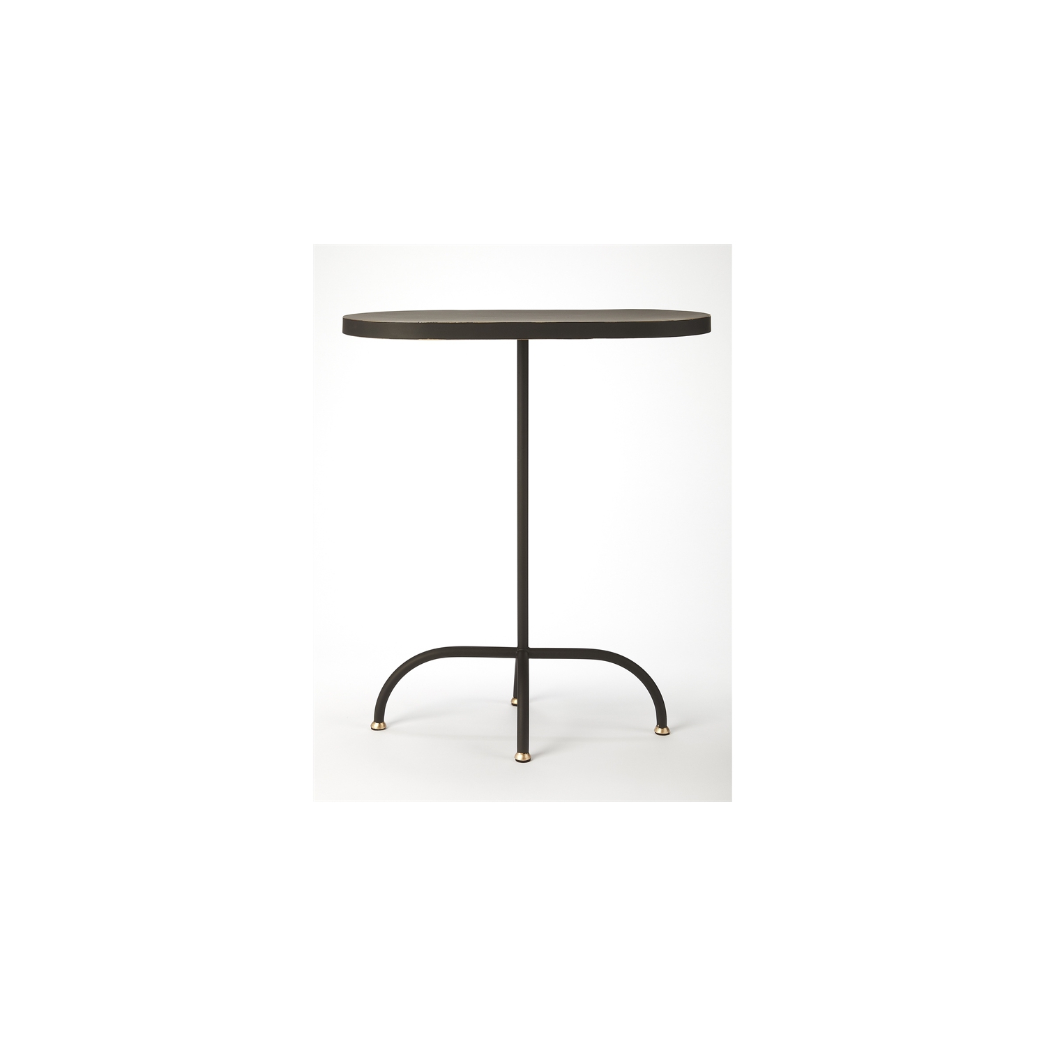 Butler Specialty Cleo End Table in Black Gold