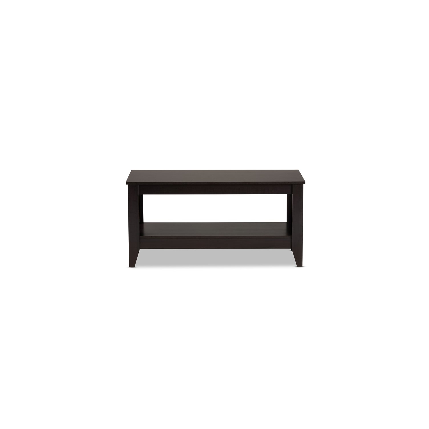 Baxton Studio – Table basse en bois wengé Elada