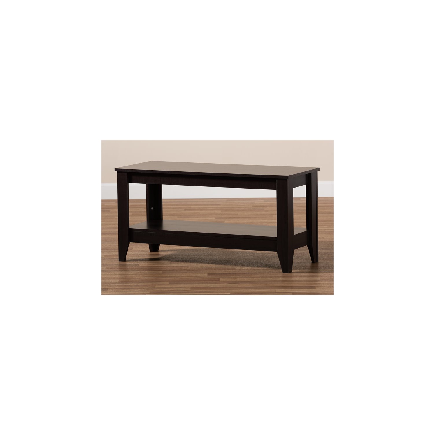 Baxton Studio – Table basse en bois wengé Elada
