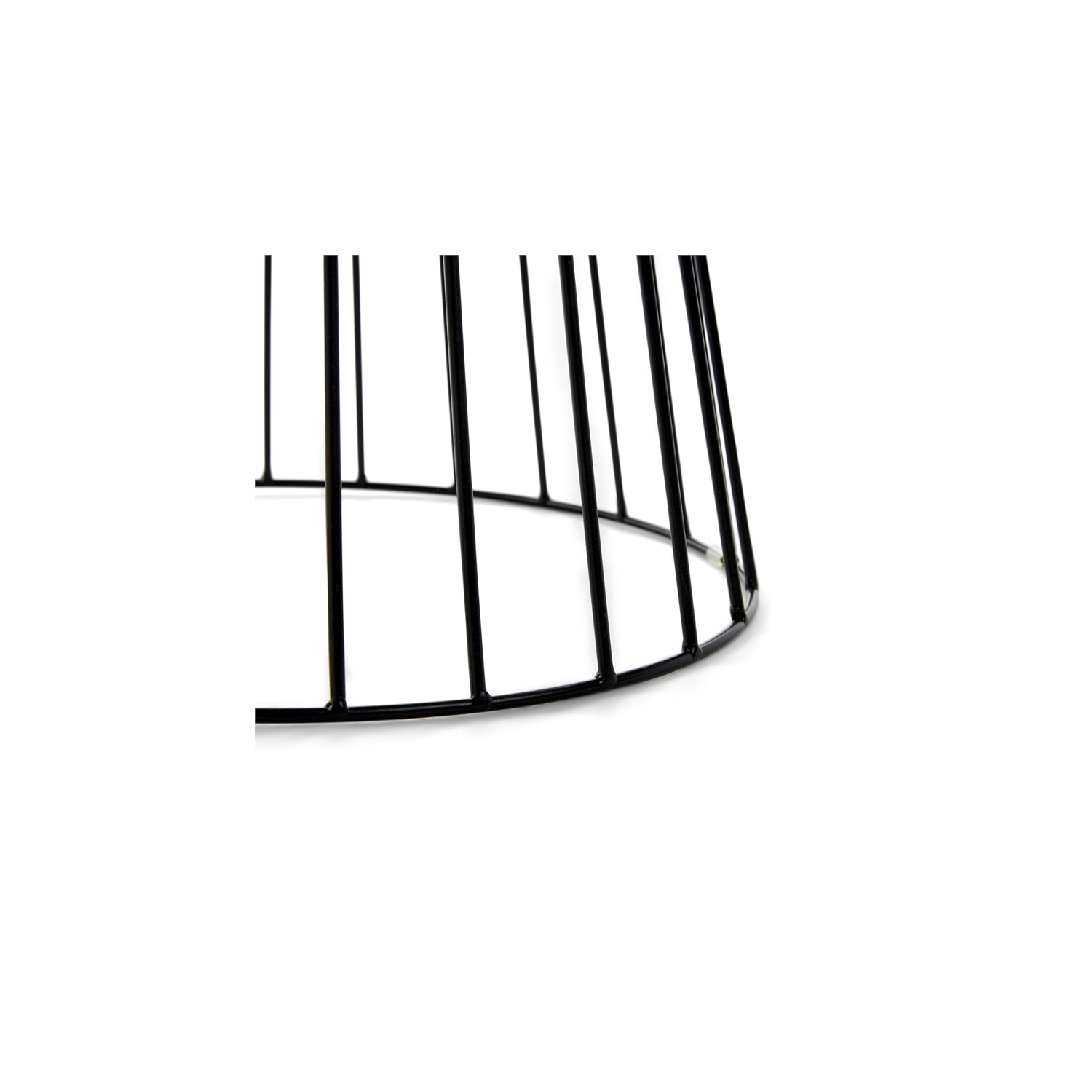 Table d’appoint ronde Element de Serta - Noir minuit