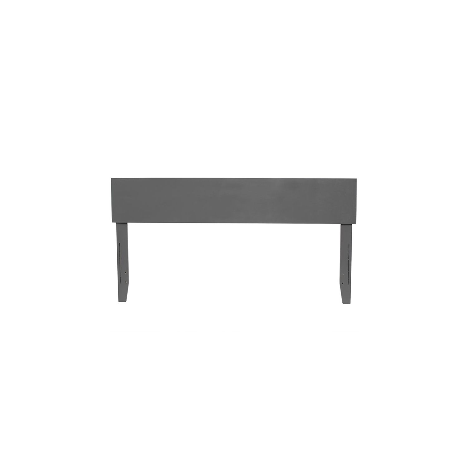 AFI Orlando Full Panel Solid Wood Headboard in Gray