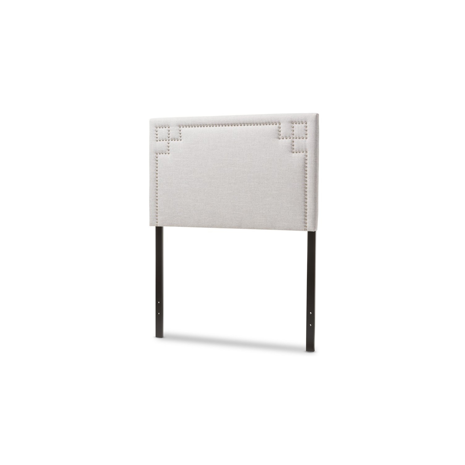 Geneva Upholstered Twin Headboard in Grayish Beige