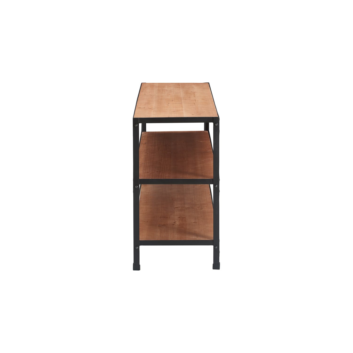 Tablette multimédia Overland de Serta en bois et en métal noir