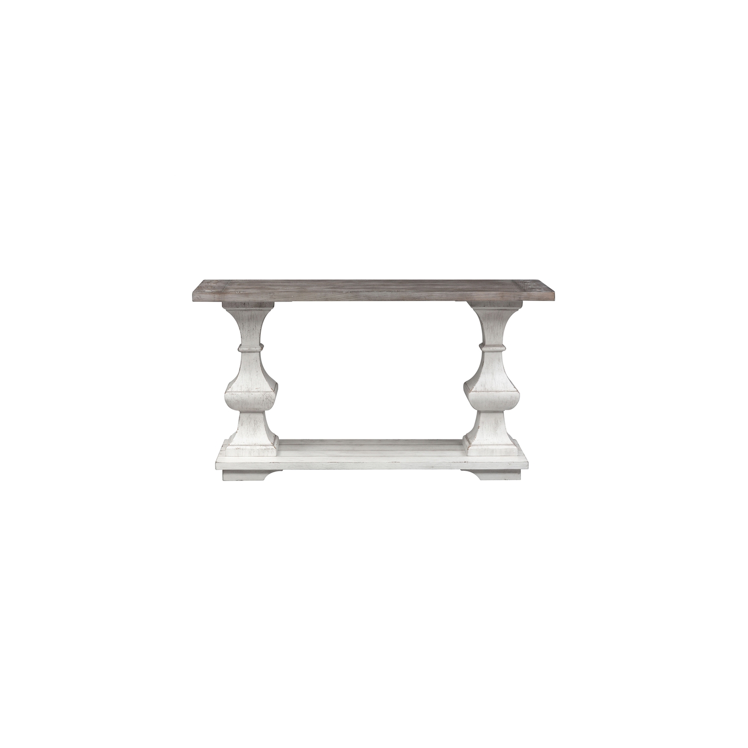 Sedona White Sofa Table