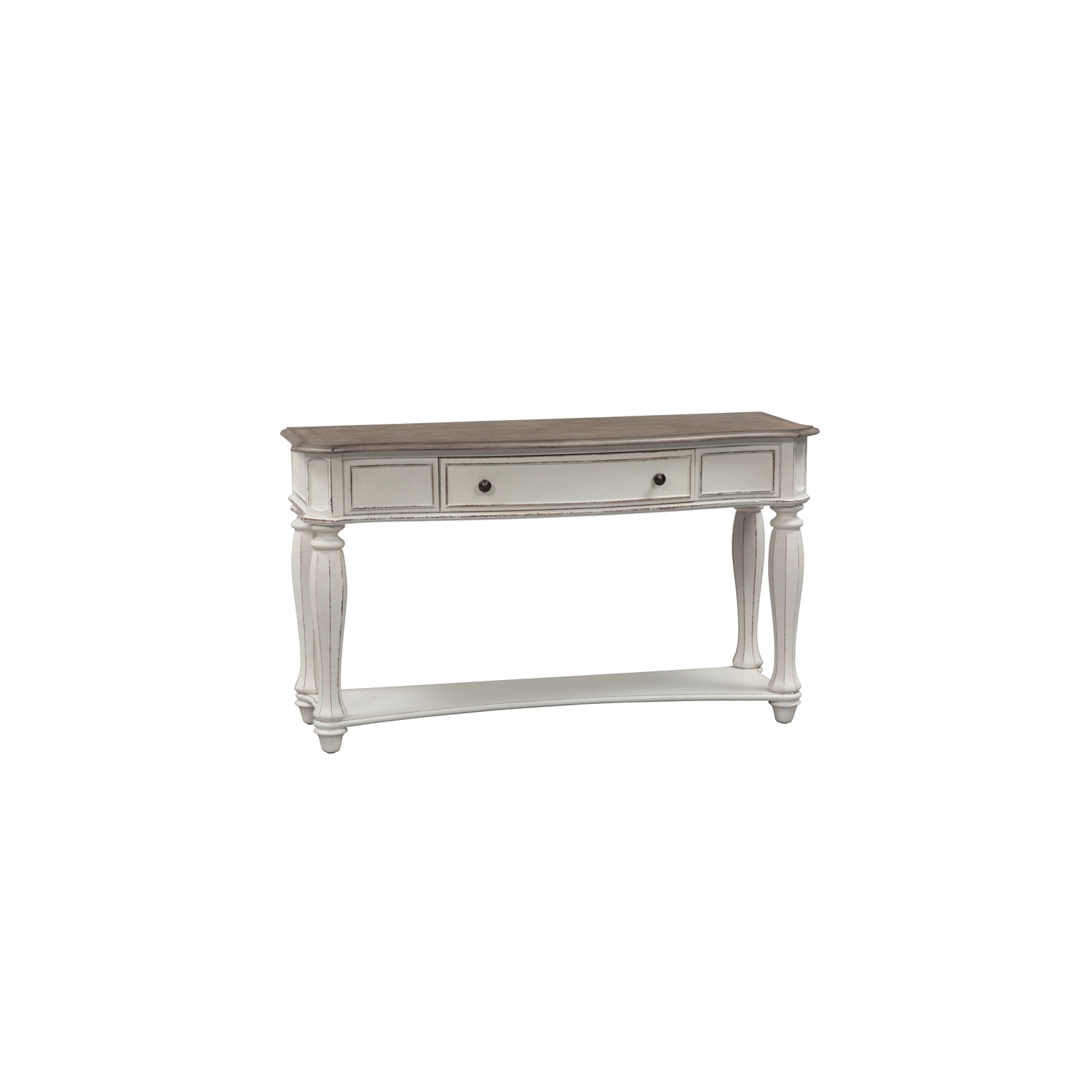 Table de dos de canapé Magnolia Manor blanc