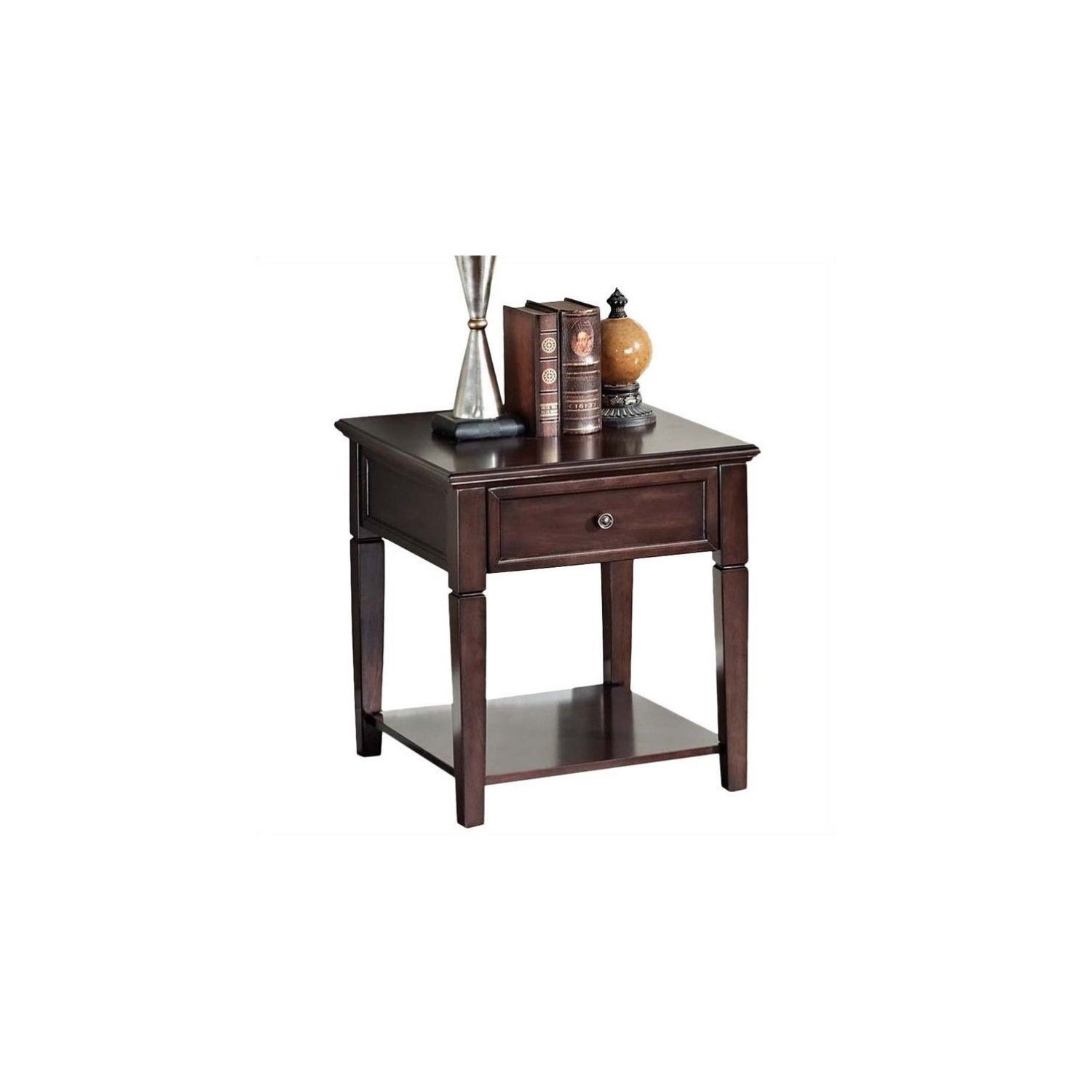 ACME Furniture Malachi End Table in Walnut