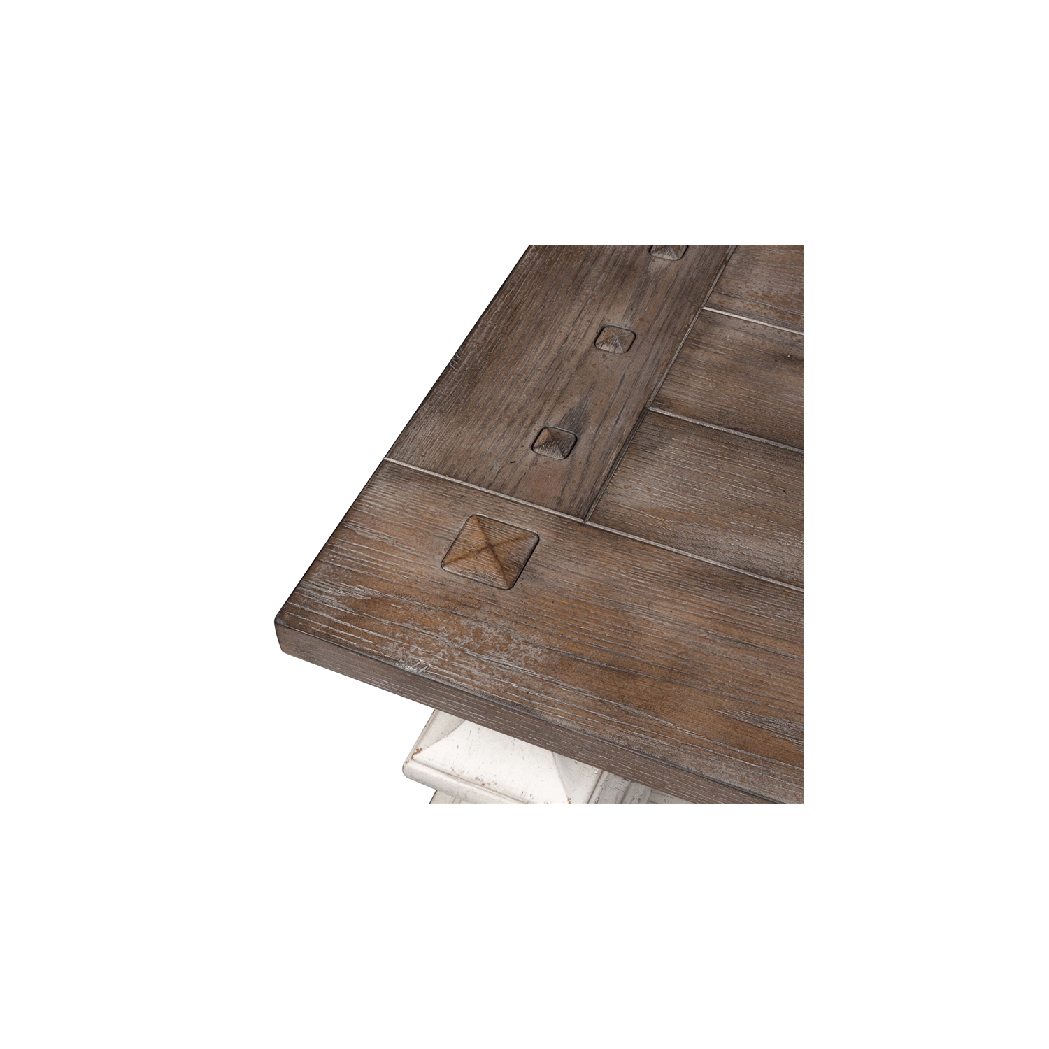 Liberty Furniture Traditional Wood White Sedona Cocktail Table