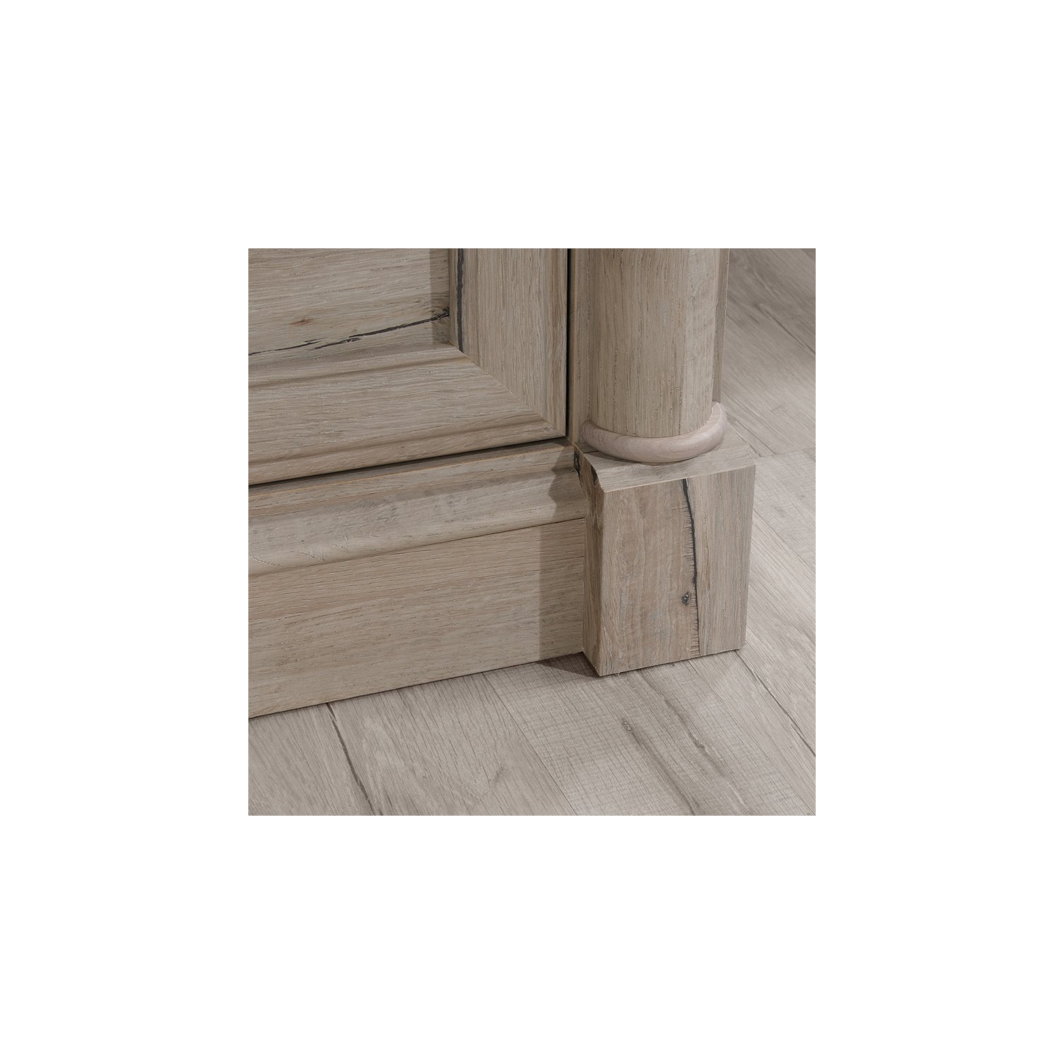 Sauder – Classeur latéral contemporain Palladia à 2 tiroirs, chêne divisé