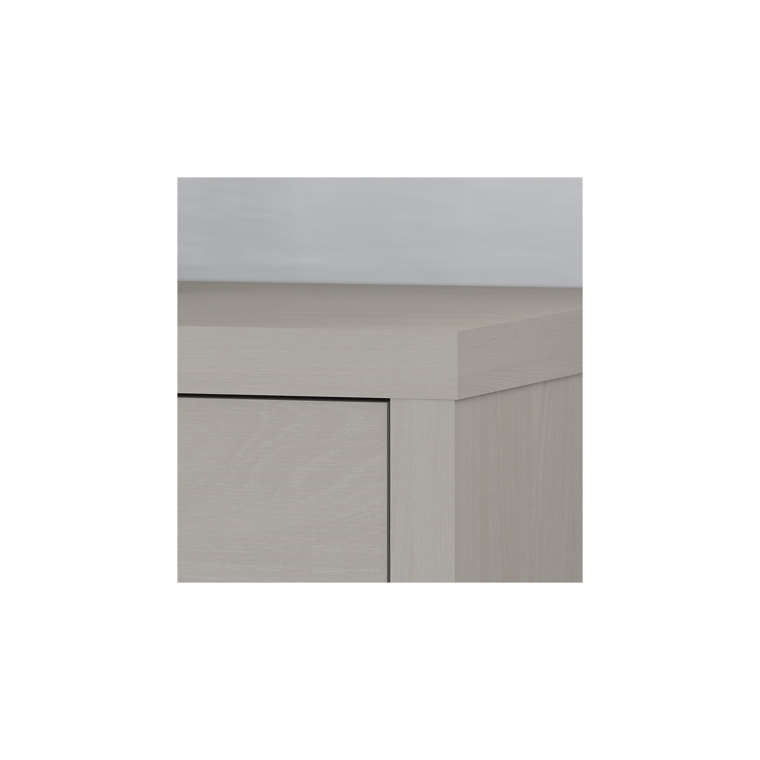 Office by kathy ireland Echo Lateral File Cabinet in Gray Sand
