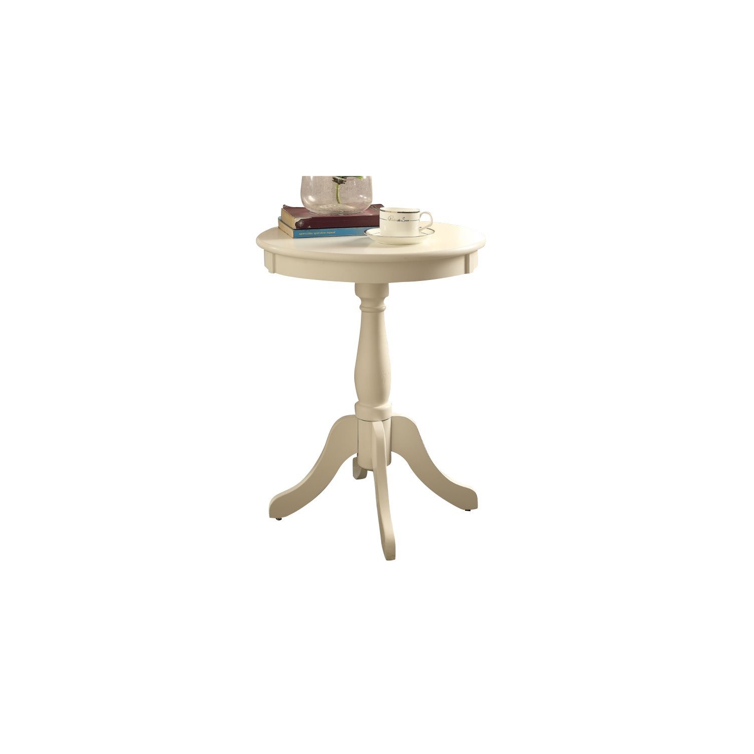 ACME Alger End Table in White