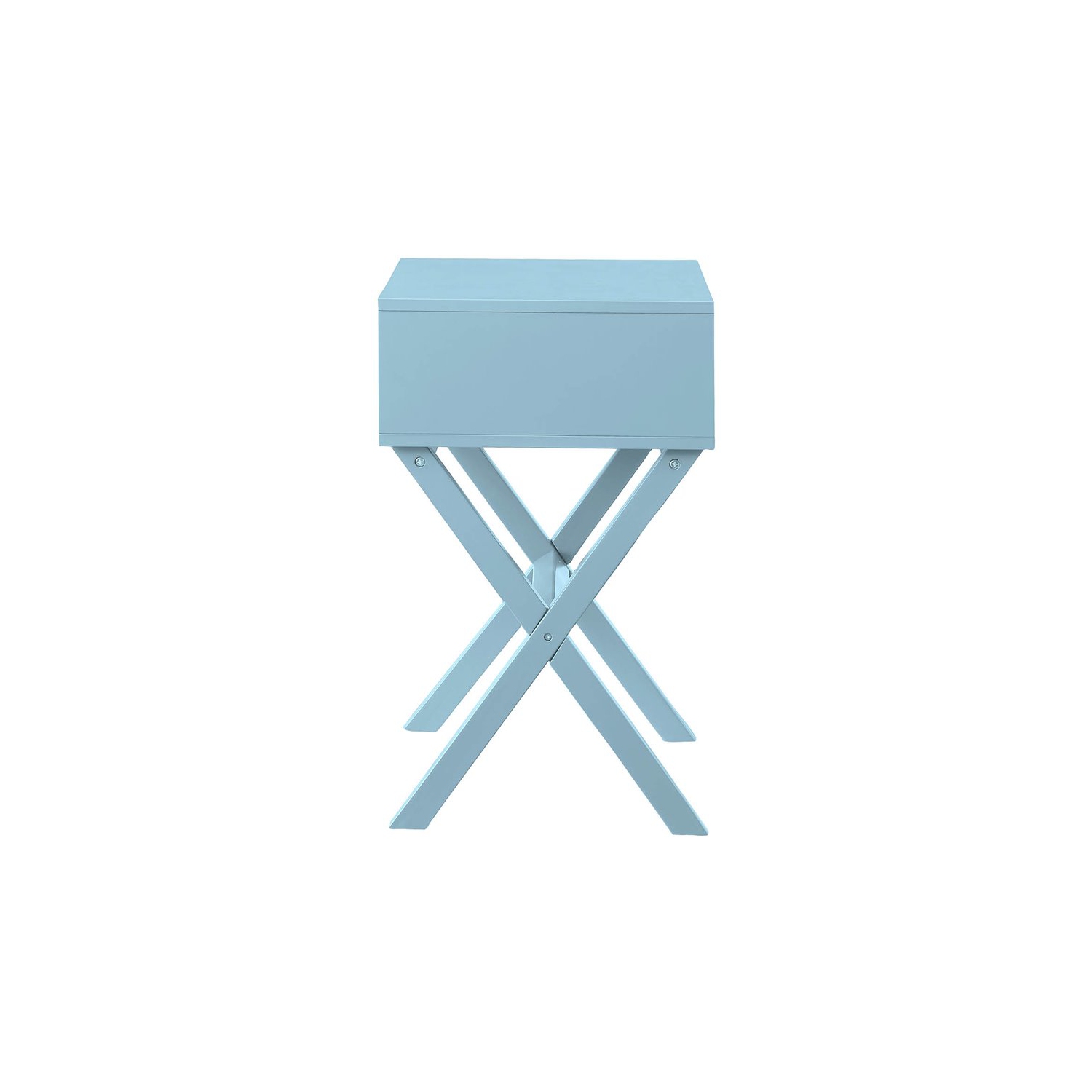 Convenience Concepts Designs2Go Landon One-Drawer End Table in Mint Green Wood