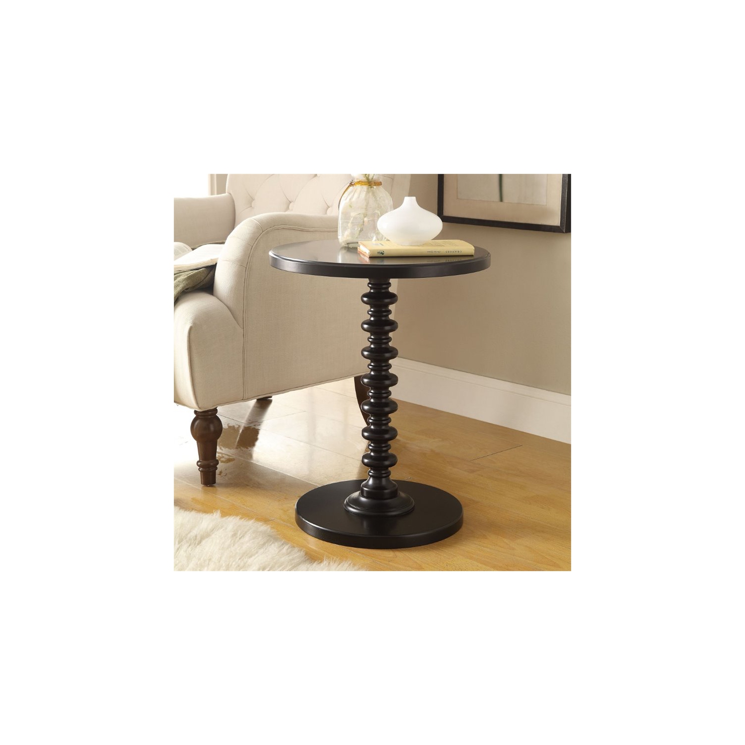 ACME Acton End Table in Black