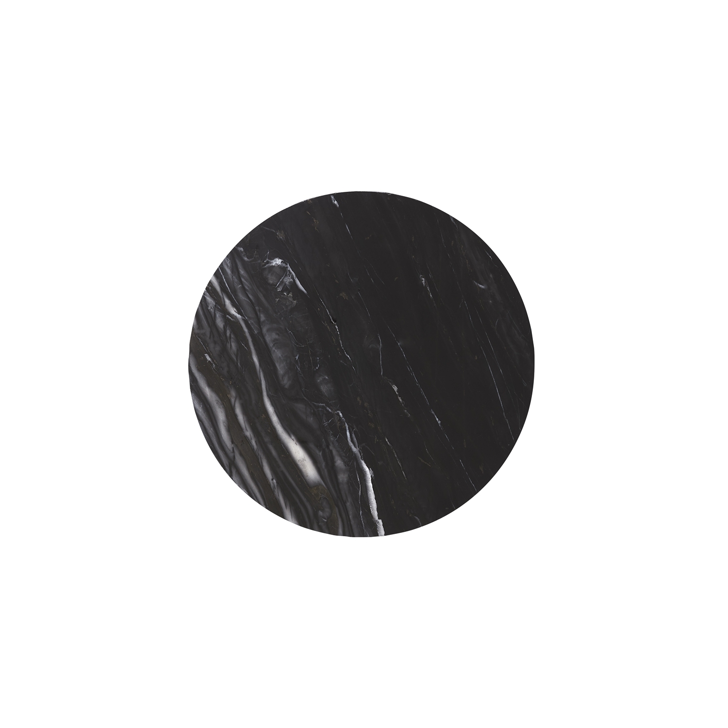 Butler Specialty Martel Marble and Metal Side Table in Brown