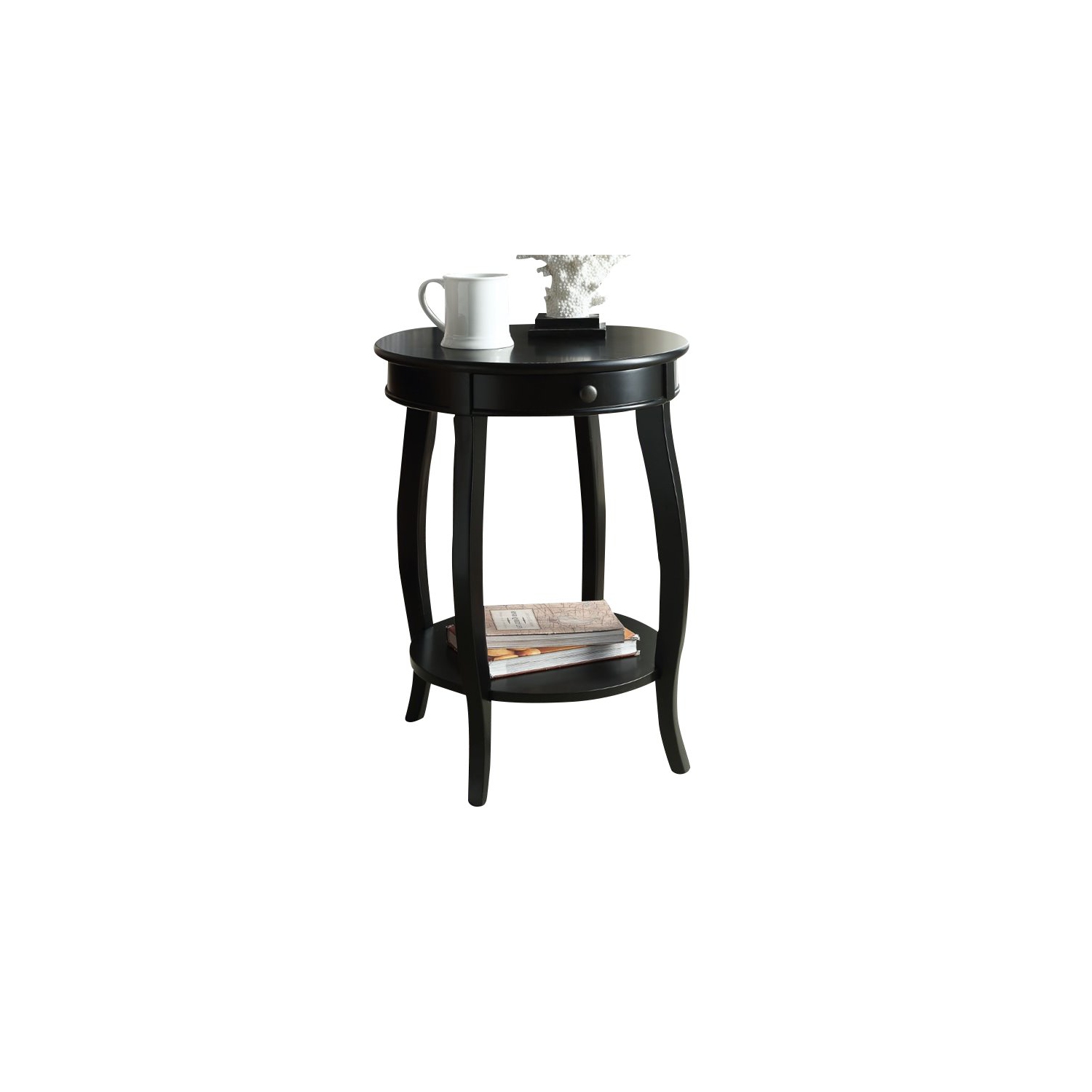 ACME Alysa End Table in Black