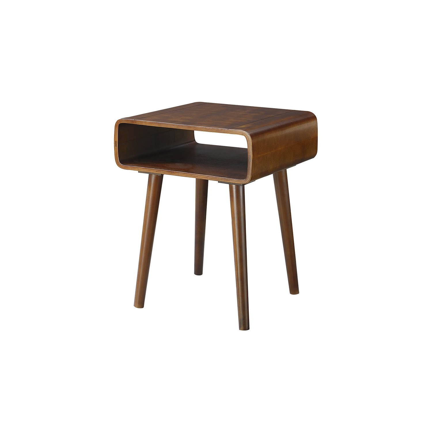 Convenience Concepts Napa Valley End Table in Espresso Wood Finish