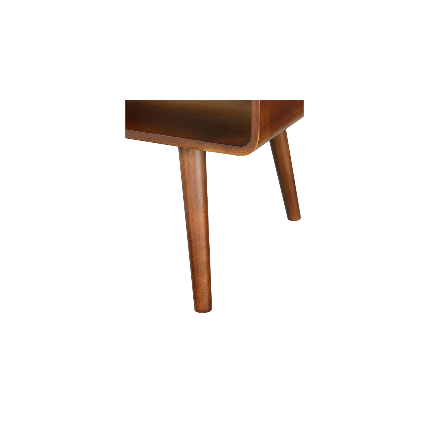 Convenience Concepts Napa Valley End Table in Espresso Wood Finish