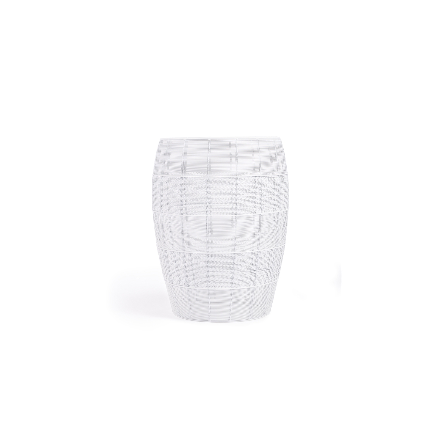 Butler Bellarose White Metal End Table