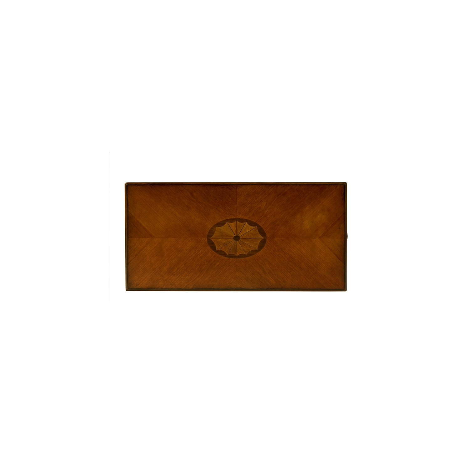 Butler Croydon Olive Ash Burl Chairside Table in Brown