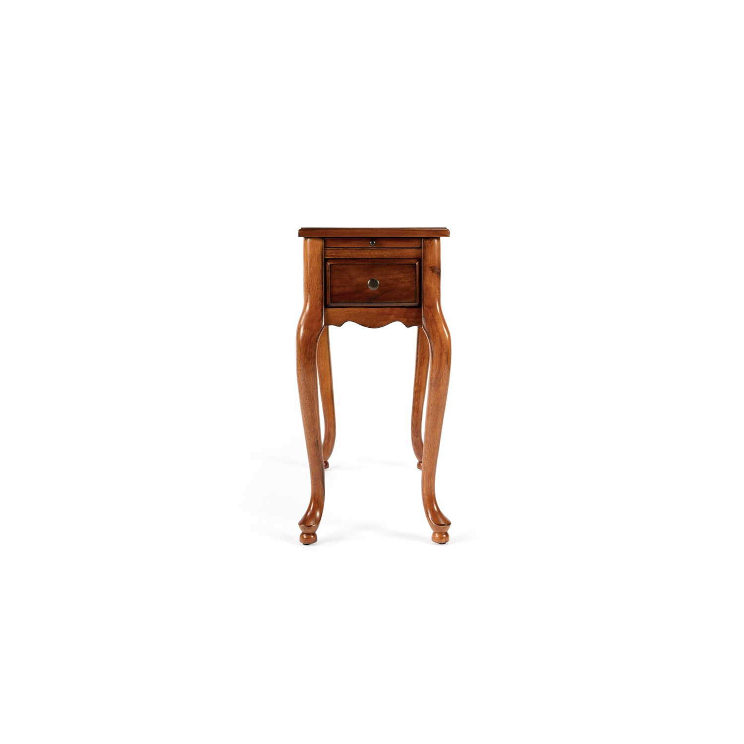 Butler Croydon Olive Ash Burl Chairside Table in Brown
