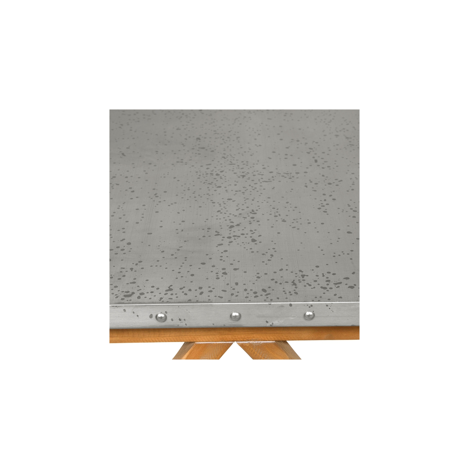 Furniture of America Marqueze Industrial Wood Coffee Table in Natural Tone