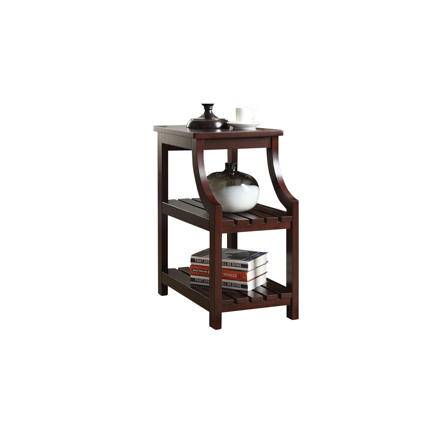 Bowery Hill End Table in Espresso