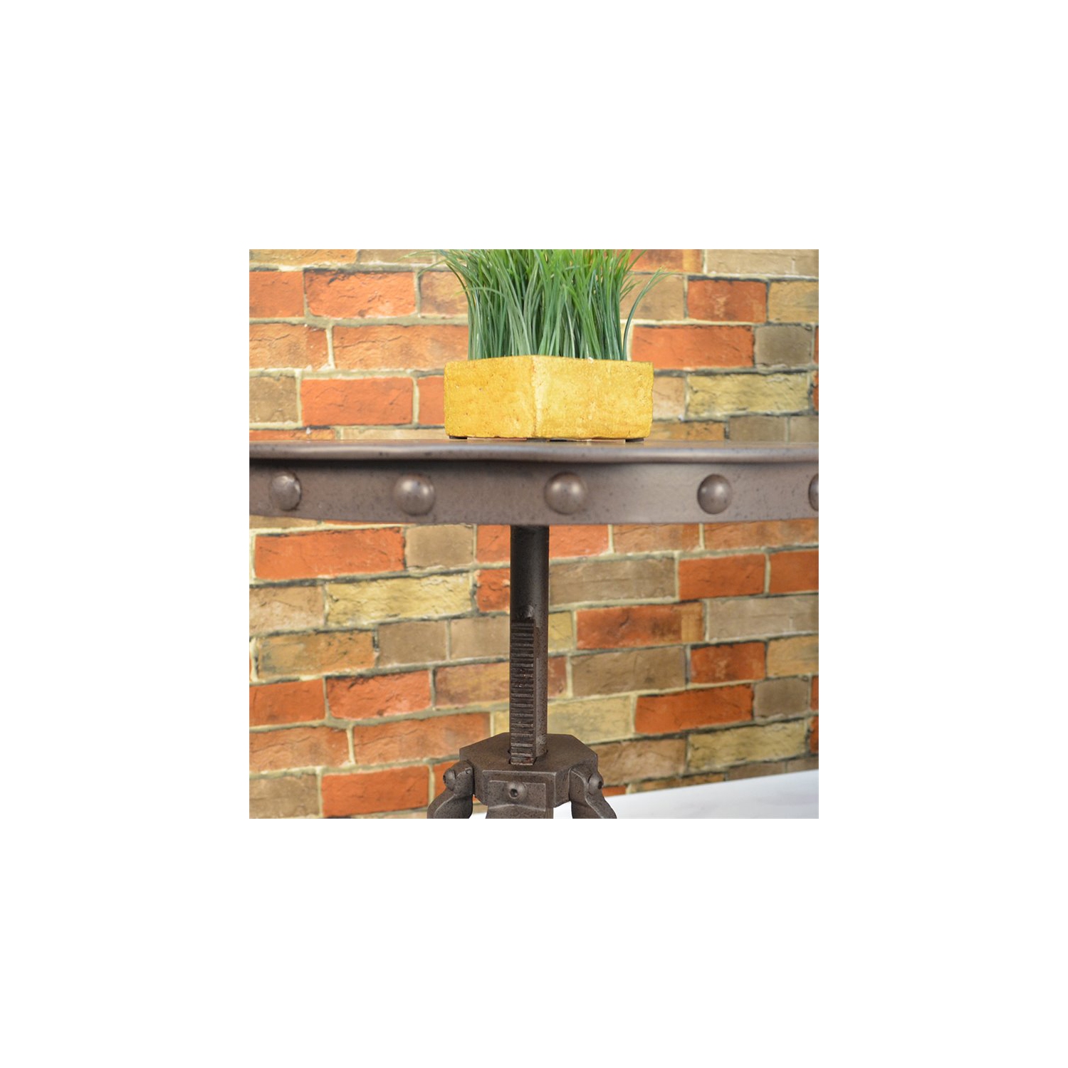 Carolina Classics Tanvi Adjustable Crank Accent End Table