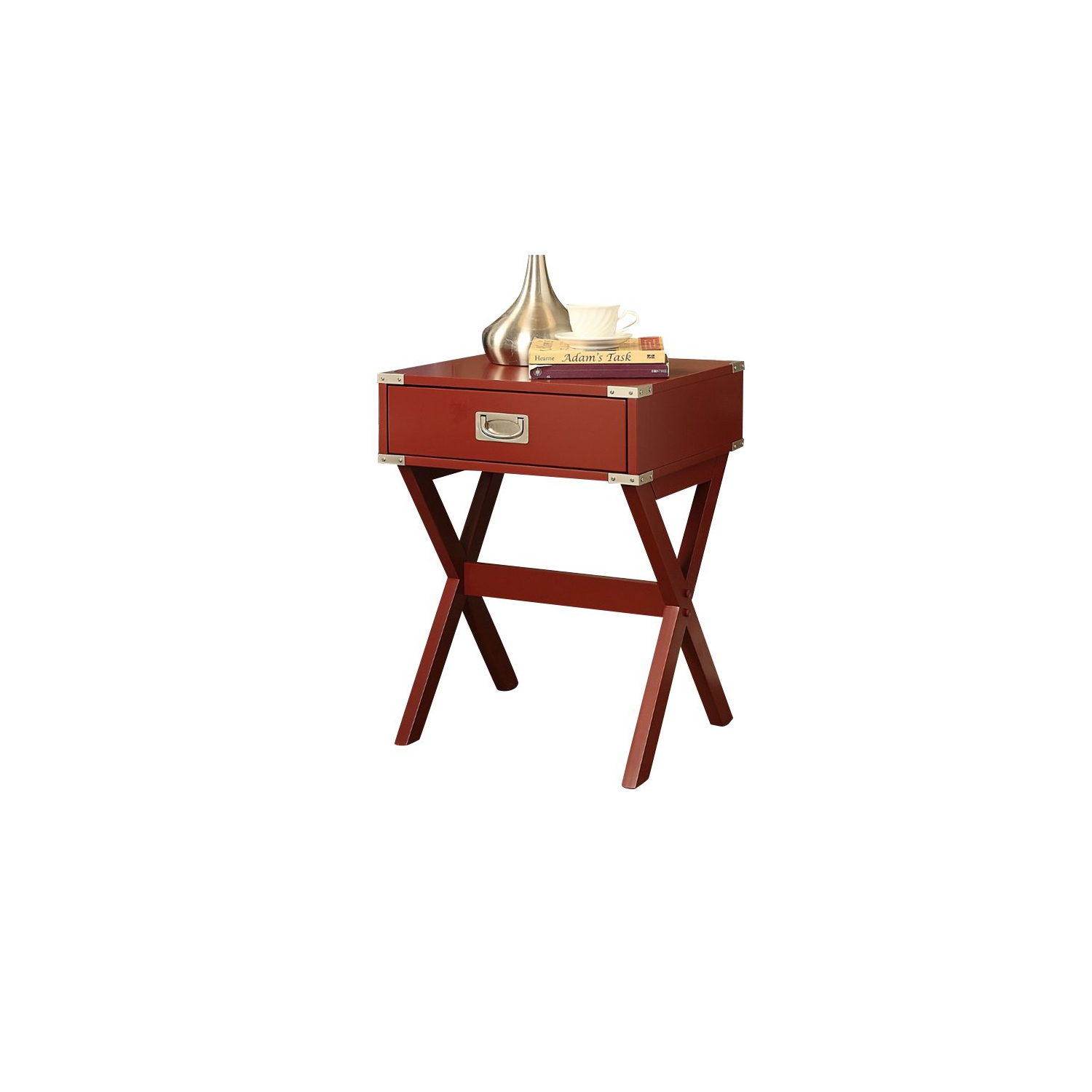 TABLE de bout ACME Babs - Rouge