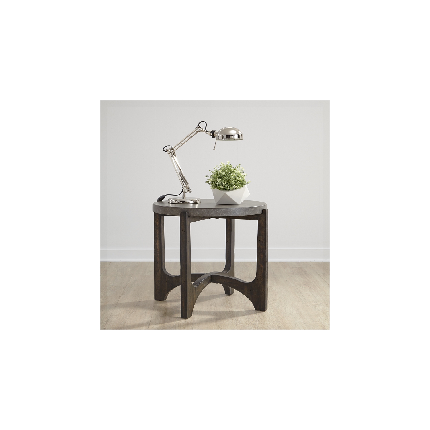 Cascade Dark Brown End Table